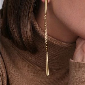 ✨NIB Jenny Bird Ruta Linear Chain Drop Earrings NWT